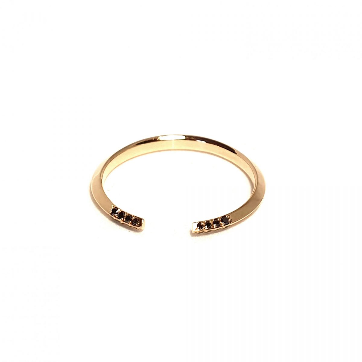 bague sur mesure or et diamants