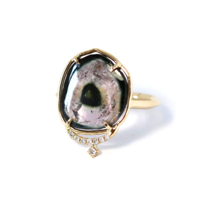 Bague La Mystérieuse or et diamants