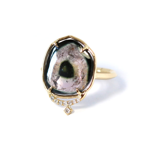 Bague La Mystérieuse or et diamants