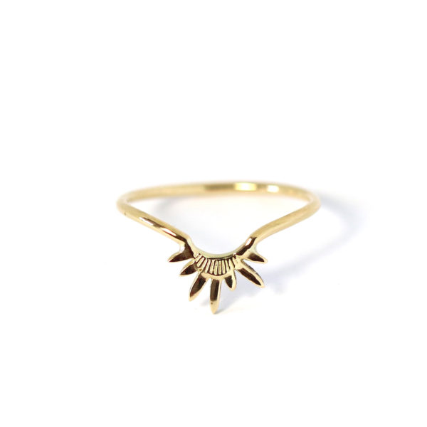 Bague Petit Soleil or