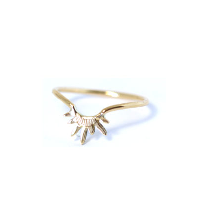 Bague Petit Soleil or