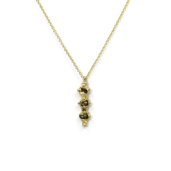 collier Rituel saphirs et or jaune