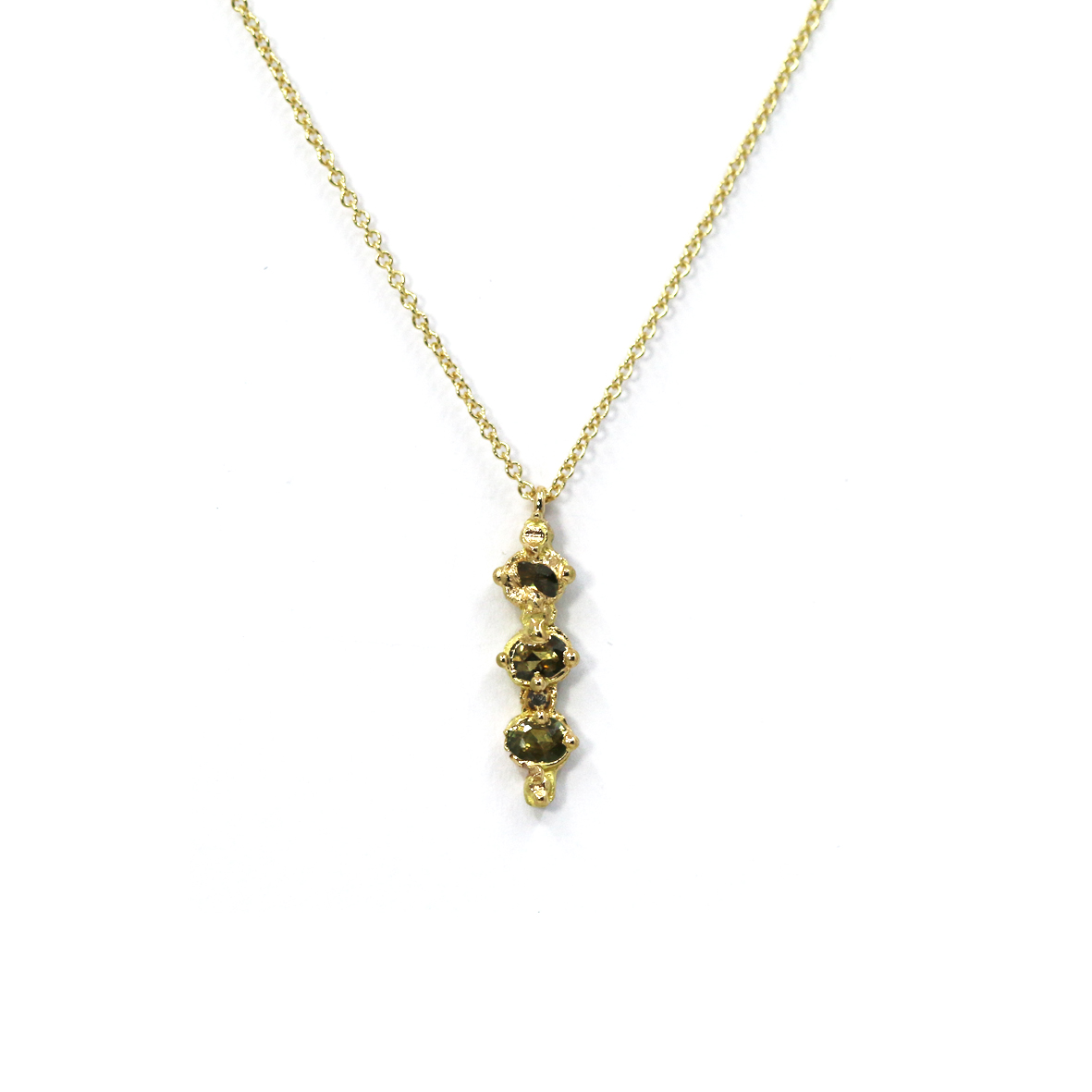 collier Rituel saphirs et or jaune