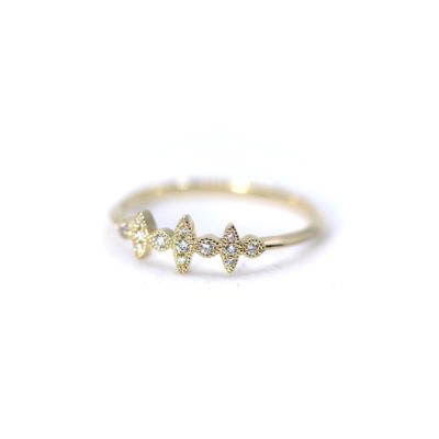 Bague Marquise diamants