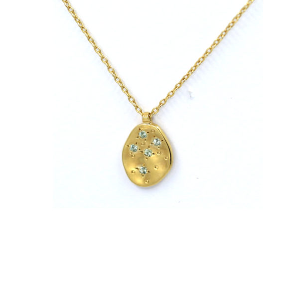 Collier Pluie d'Etoiles petit modèle vermeil