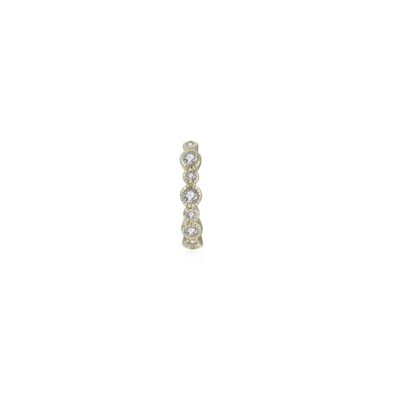 bague oreille style vintage zircons argent