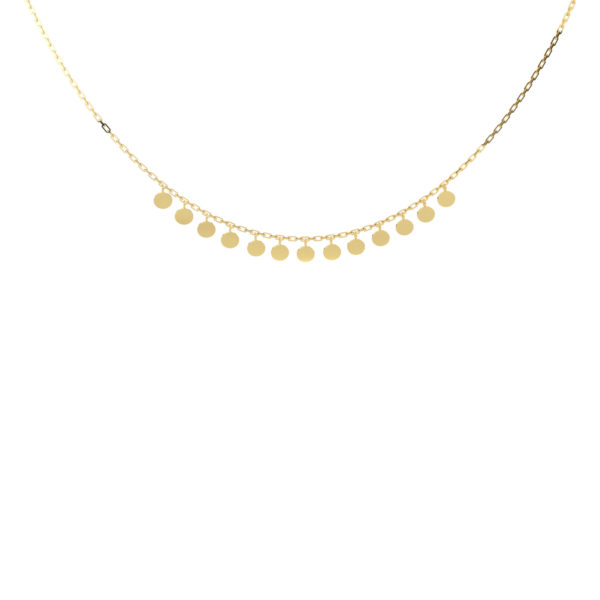 collier pampilles vermeil