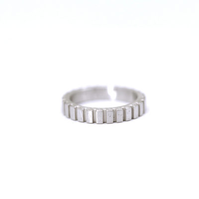 Bague Jack 6mm argent massif