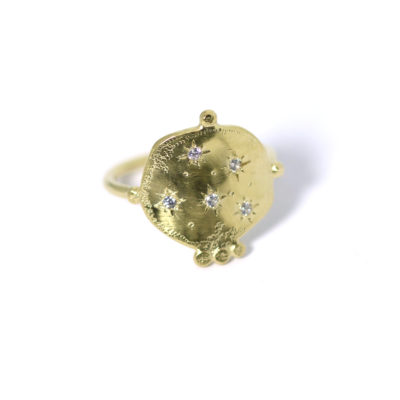 Bague Mystique pluie d'étoiles