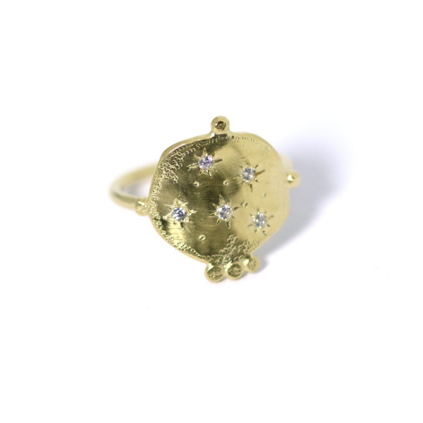 Bague Mystique pluie d'étoiles
