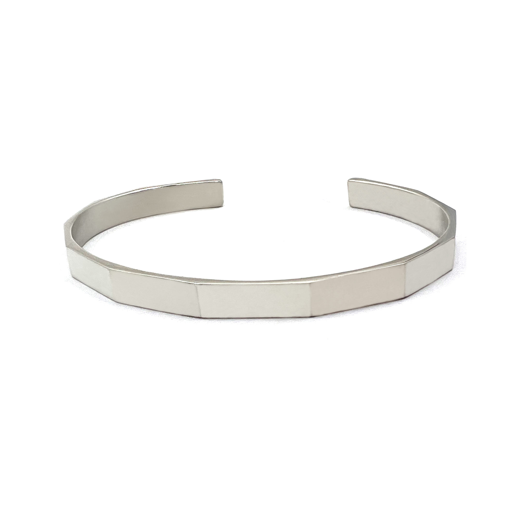 Bracelet jonc JUL facettes 6mm