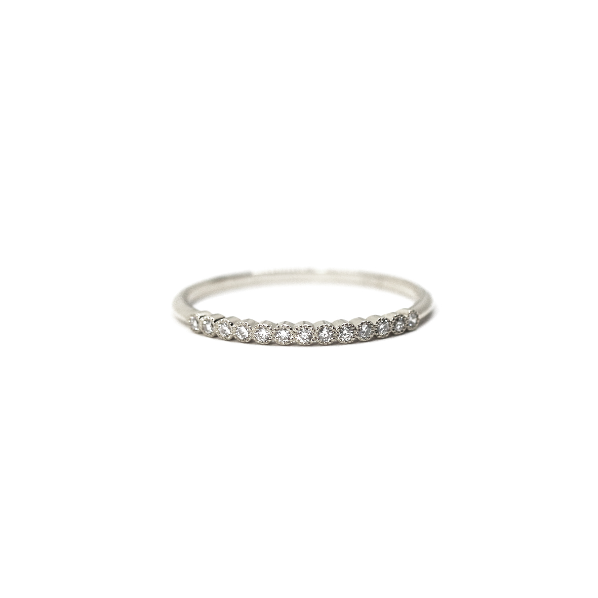 Alliance Millie or blanc diamants