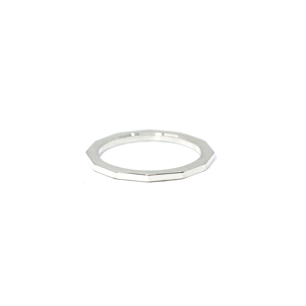 alliance femme 12 faces 1.50mm poli