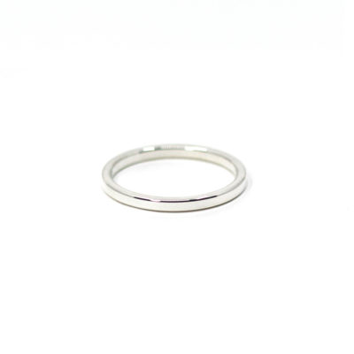 alliance homme bande poli 2mm