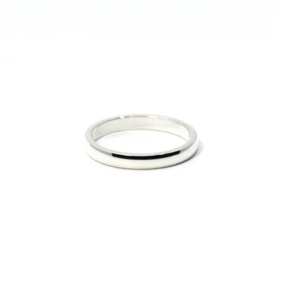 alliance homme tendu 3mm poli