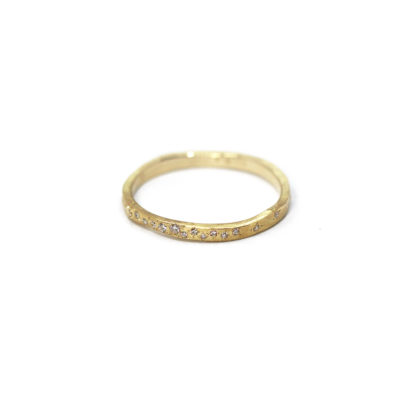 Alliance La Généreuse diamants dégradés or jaune
