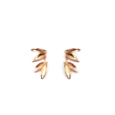 Boucles Amazone vermeil or rose
