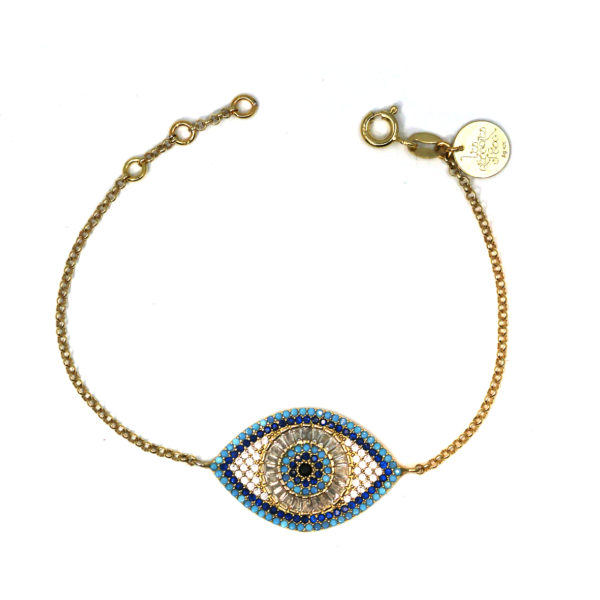 bracelet Evil Eye vermeil 4