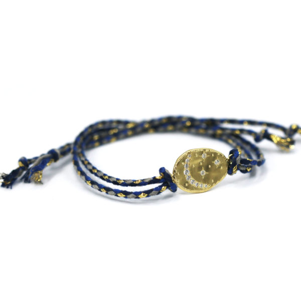 bracelet mystique médaille lune-3